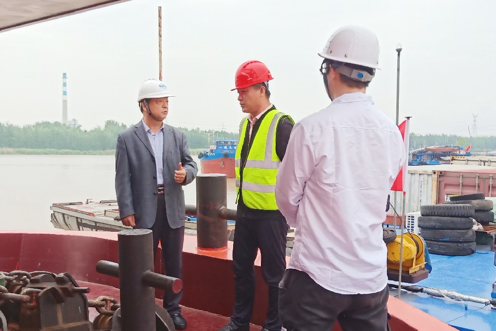 安全生產(chǎn)月 | 江蘇遠洋開展船舶安全檢查工作