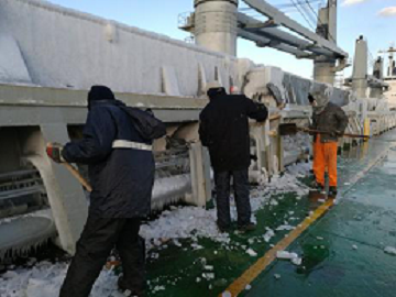 攻堅克難保船期，砥礪奮進(jìn)爭效益——泰州輪第112航次備艙紀(jì)實(shí)